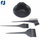 Hot selling professional hair salon equipment coloring tool hair dyeing brush and bowl set hairdressing tools